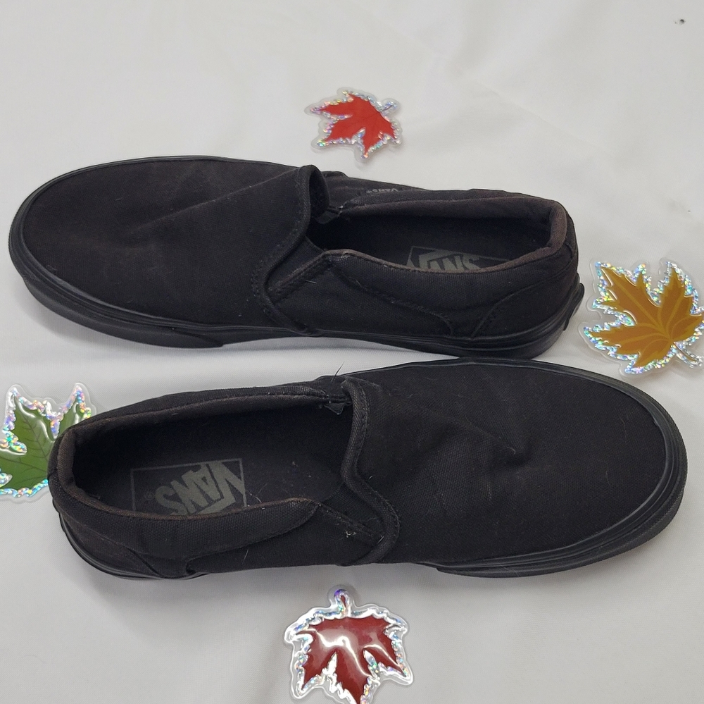 Vans Slip On Black Size 7